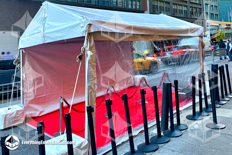 10x15-frame-tent-with-red-carpet 10x15 frame tent with red carpet floor and retractable belt stanchions
