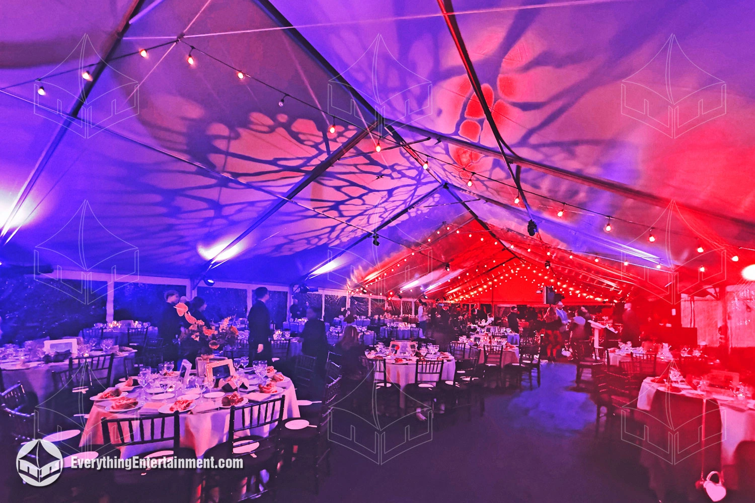 50x100-gable-ended-frame-tent-rental-white Large 50x100 white gable ended frame tent for high-capacity event rentals