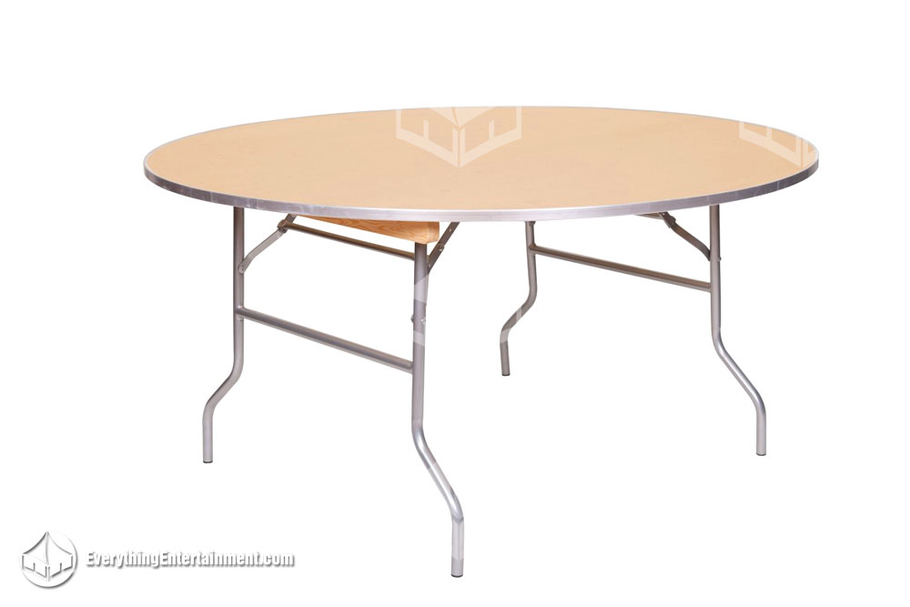 48 inch round table A 48 inch round table on white background