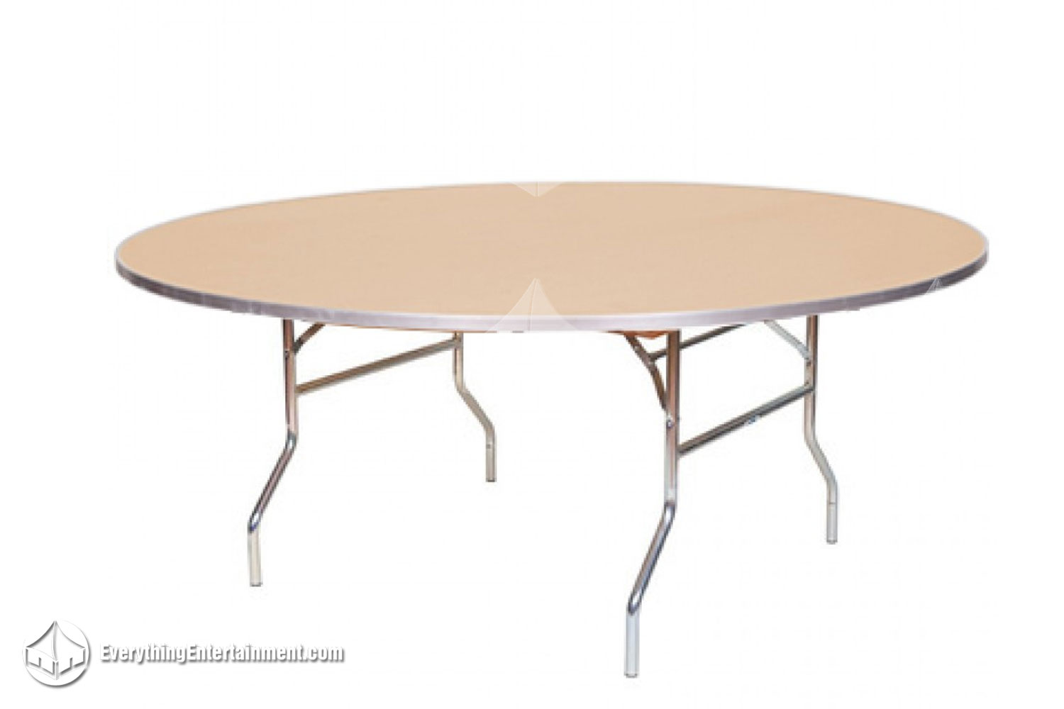 72 in round Table A 72 inch round table on white background